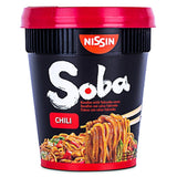 Nissin chilli soba cup noodles, imported from the UK