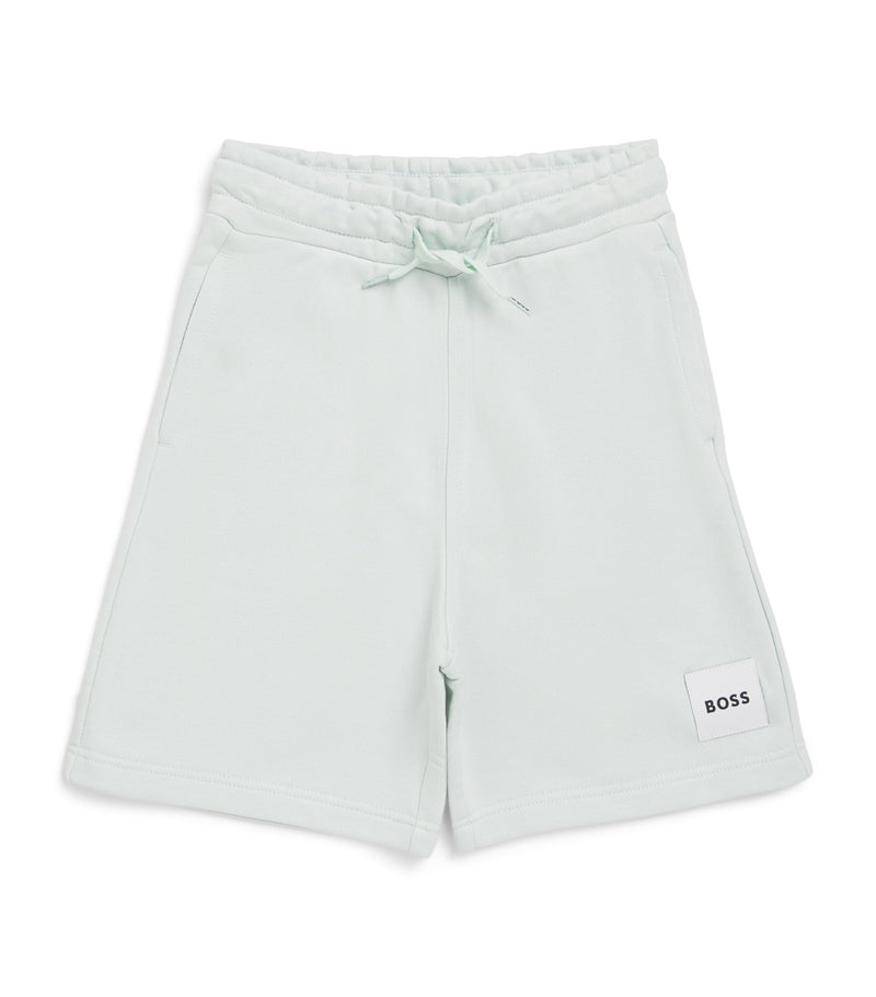 BOSS cotton-blend Bermuda shorts for children ages 4-16 years - British product
