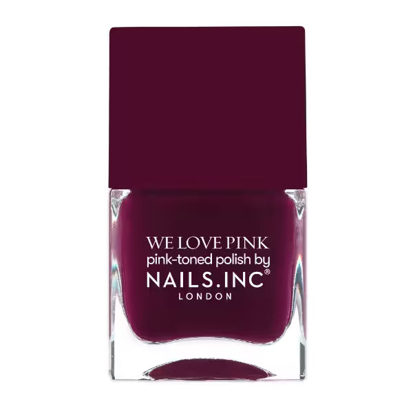 Nails.INC Pink Before You Speak nail polish, imported from the UK