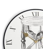 Fornasetti Tema e Variazioni wall clock 36.5cm, UK version