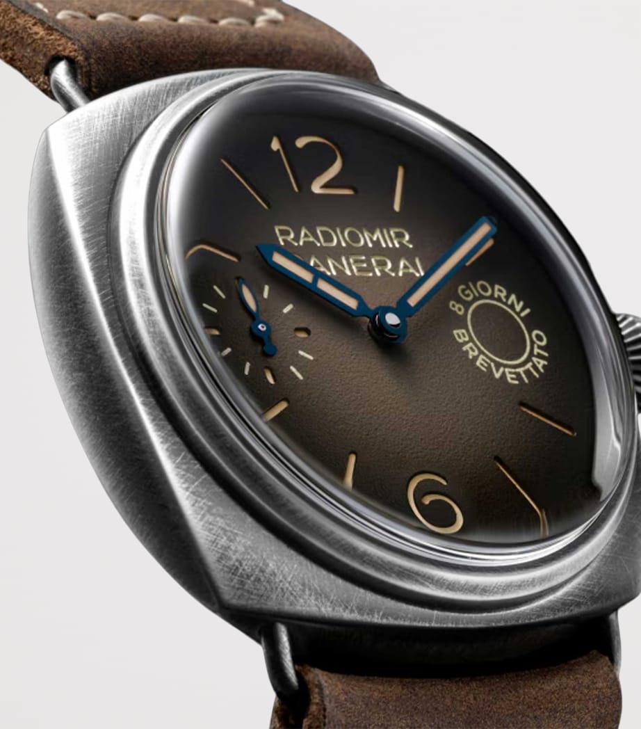 Panerai Radiomir Otto Giorni 45mm stainless steel watch, UK version