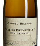 Samuel Billaud Chablis Premier Cru 2021 white wine 75cl (British brand)