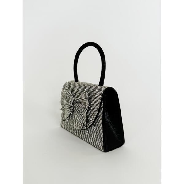 SVNX rhinestone grab bag with bow detail - British product