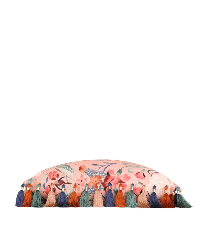 Romo velvet Bonita Rosa cushion 50cm x 50cm, imported from the UK