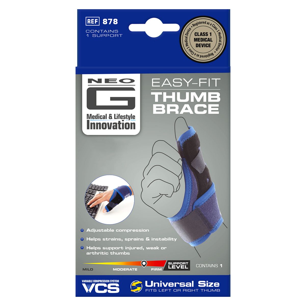 Neo G Easy-Fit Thumb Brace – One Size GOODS Boots   