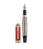 Montegrappa Sterling Silver Casanova fountain pen, imported from the UK