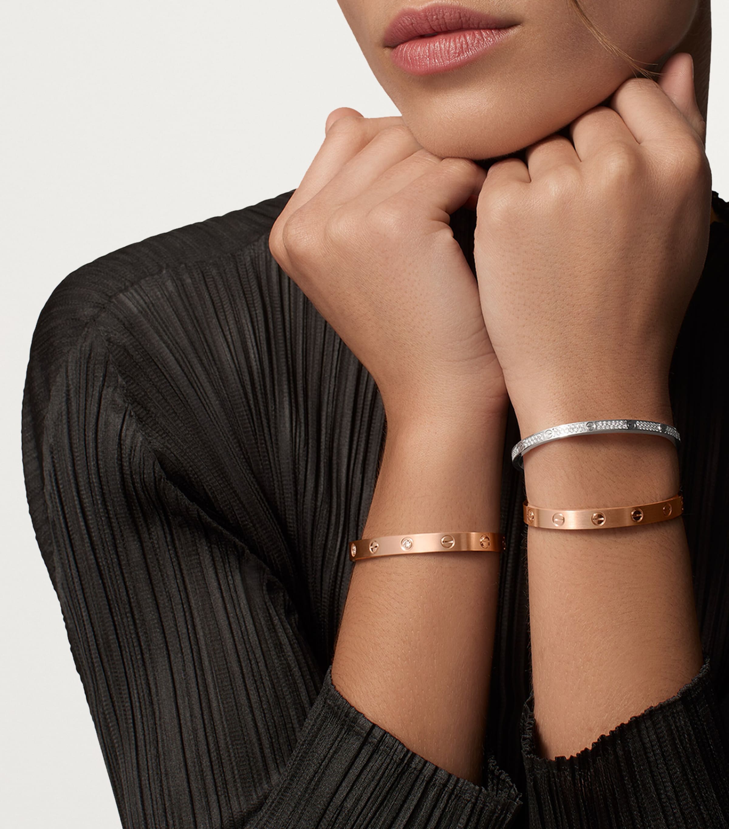Cartier LOVE rose gold bracelet 18k 6.1mm (British brand)