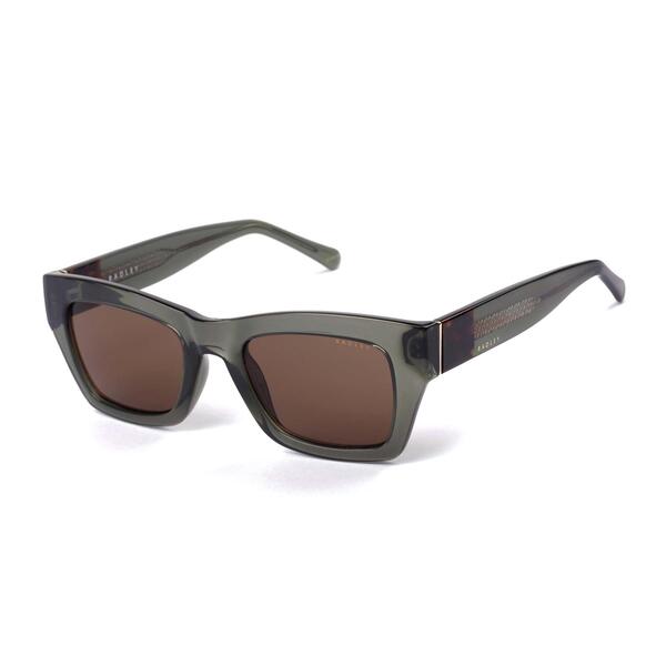 Radley Bermondsey green brown women's sunglasses, imported from the UK