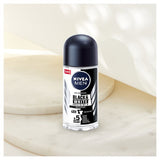 NIVEA MEN Anti-Perspirant Deodorant Roll-On Black & White GOODS Superdrug   