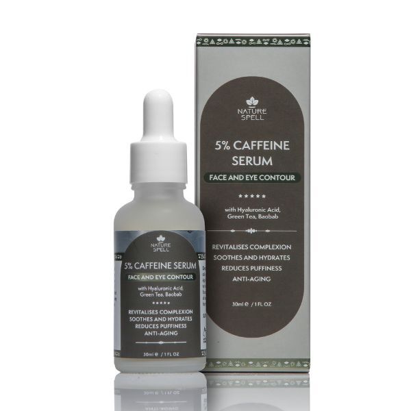 Nature Spell 5% Caffeine Serum - Face & Eye Contour 30ml