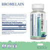 Solaray Bromelain 1000mg supplement 60 capsules - British product