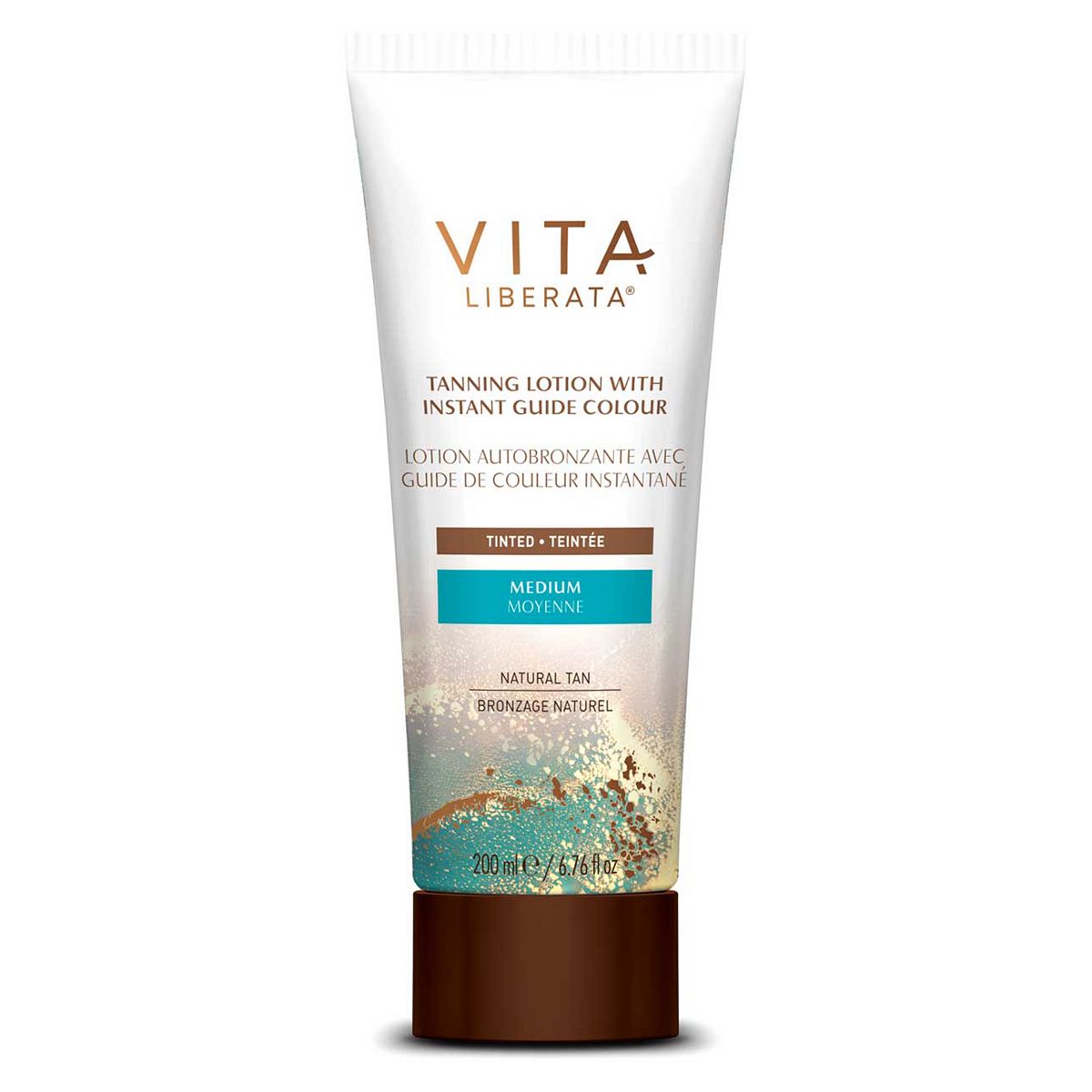 Vita Liberata Tanning Lotion with Instant Guide Colour, Medium, 200ml GOODS Boots   