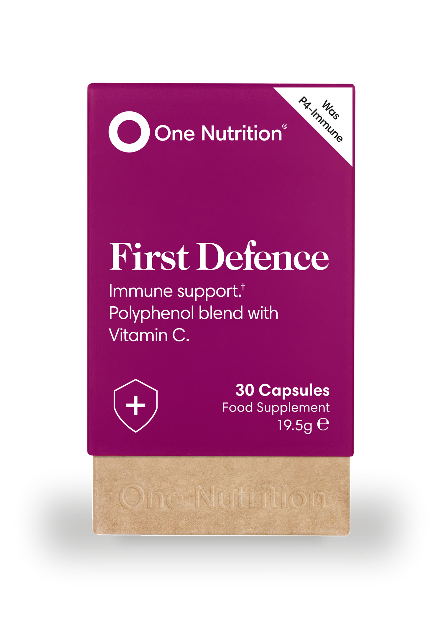 One Nutrition First Defence 30 capsules immune support supplement (British brand)