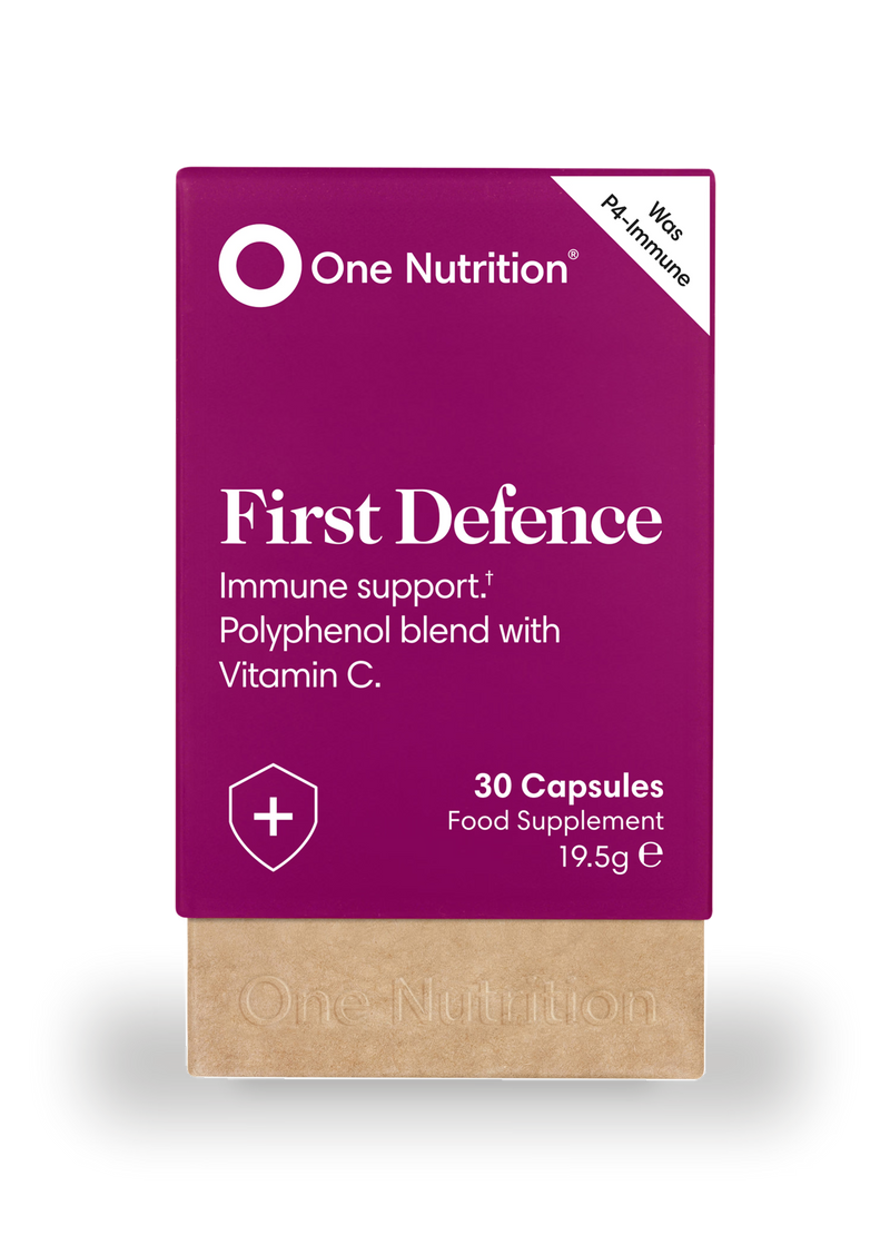 One Nutrition First Defence 30 capsules immune support supplement (British brand)