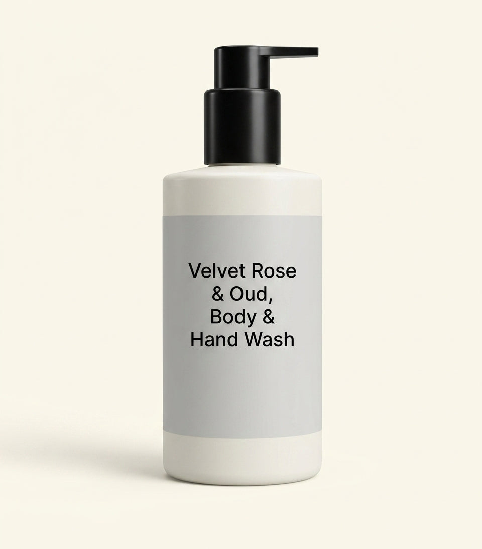Jo Malone London Velvet Rose & Oud body and hand wash 250ml, imported from the UK