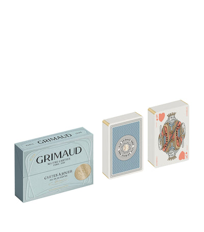 Harrods Grimaud Playing Cards Set of 2- Buy online at McGrocer