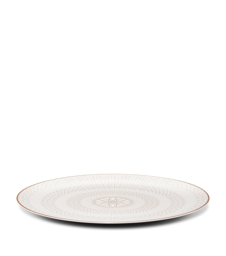Baccarat Arcadia Gold show plate 31cm - British product