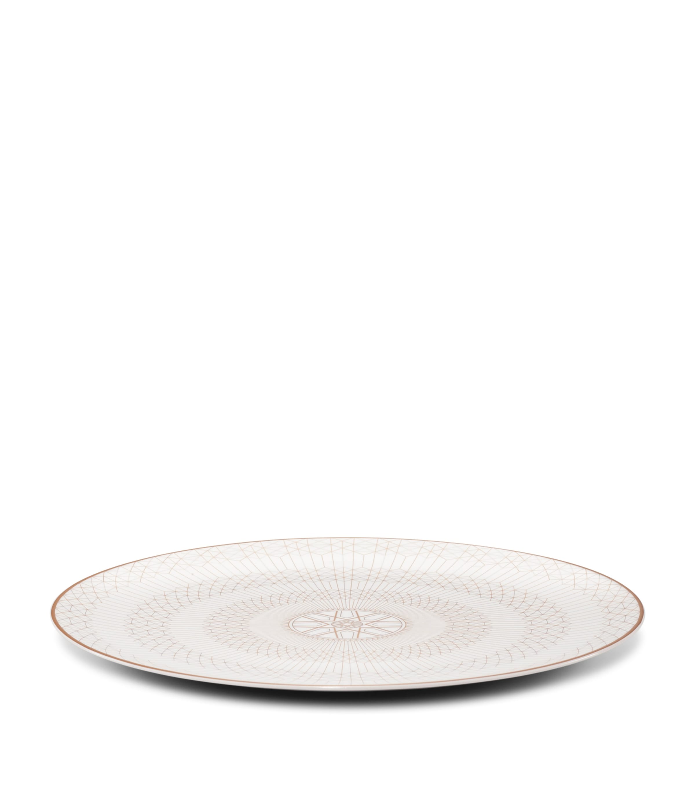 Baccarat Arcadia Gold show plate 31cm - British product