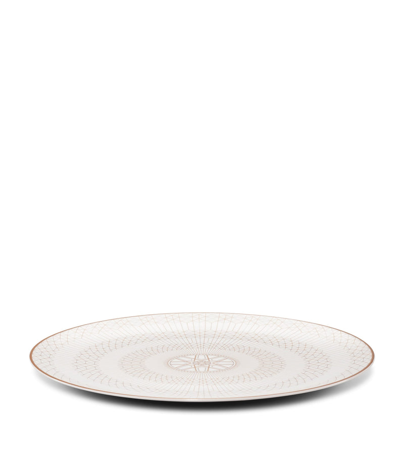 Baccarat Arcadia Gold show plate 31cm - British product