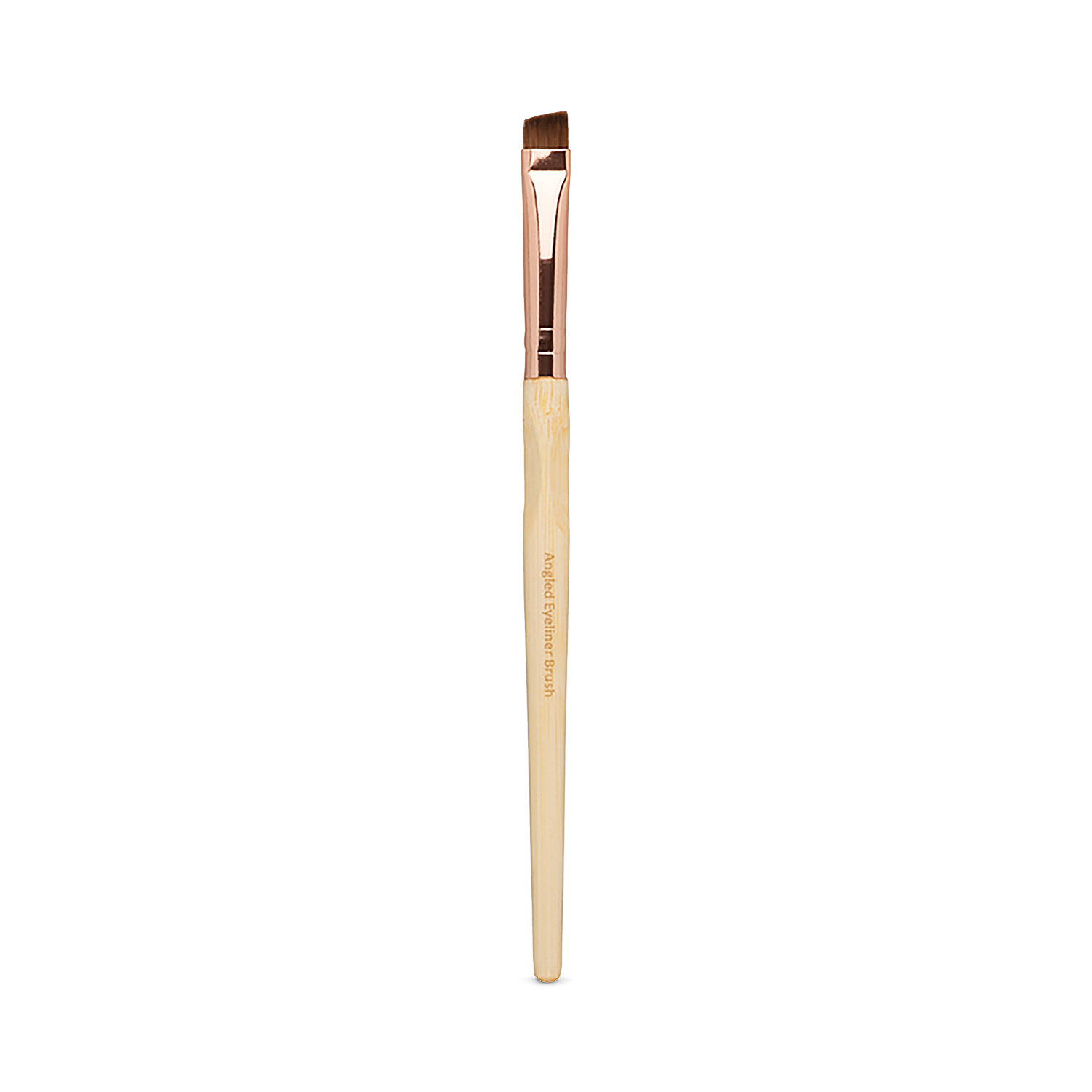 So Eco Schräger Eyeliner-Pinsel Bambus Natürlich Synthetisch (Britische Marke)