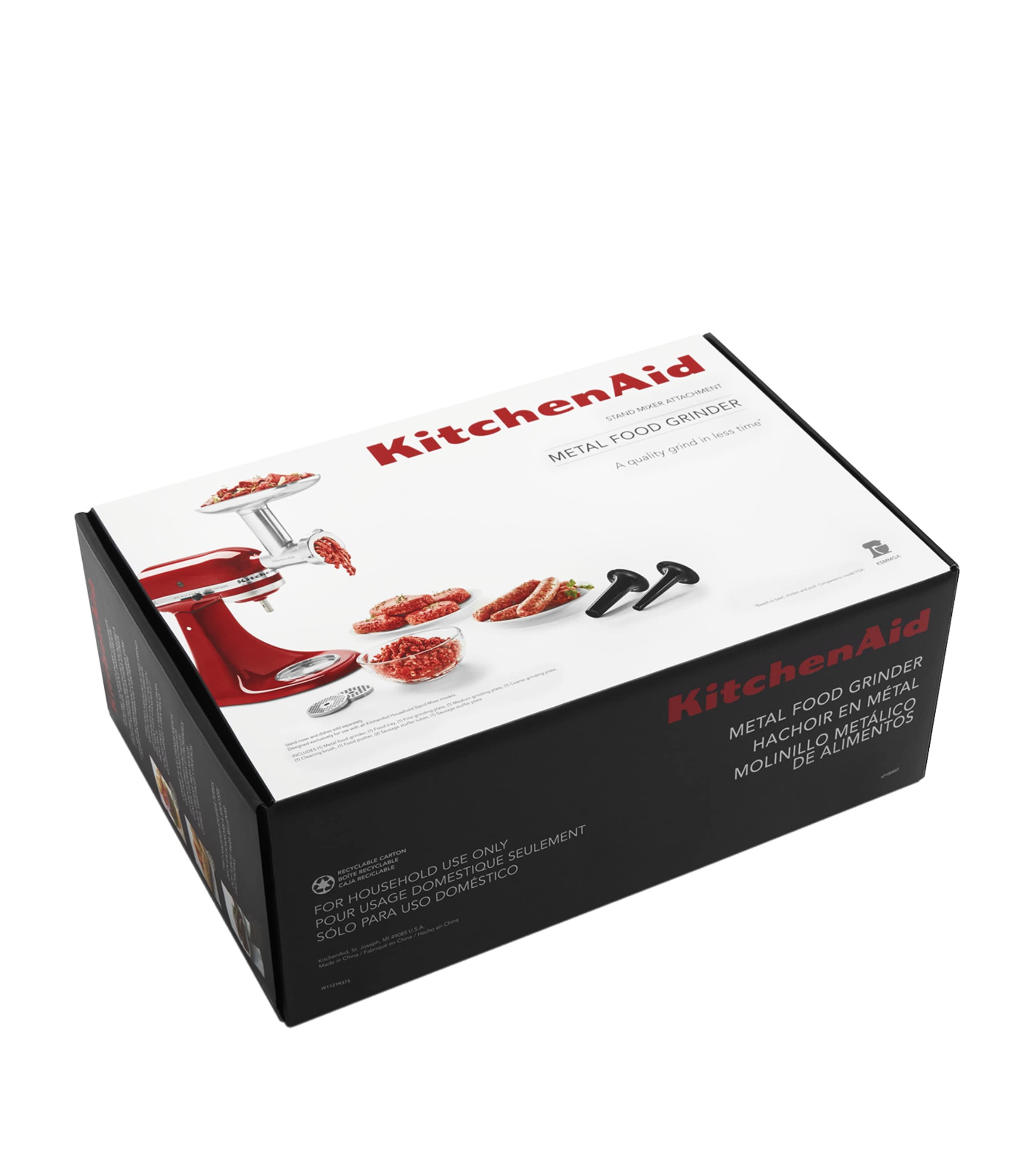 KitchenAid metal food grinder attachment, UK version