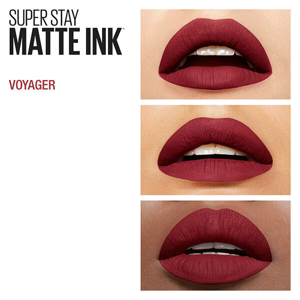 Maybelline SuperStay Matte Ink Liquid Lipstick 50 Voyager, imported from the UK