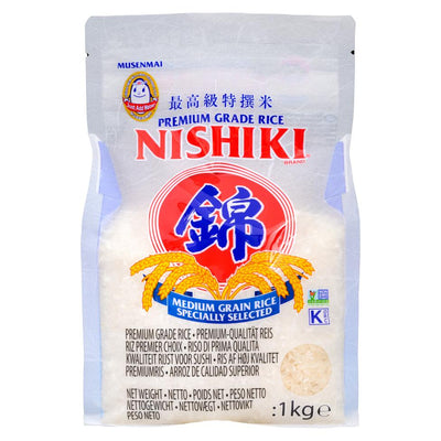 Oriental Mart Nishiki Japanese Premium Grade Rice 1kg- Buy online at McGrocer