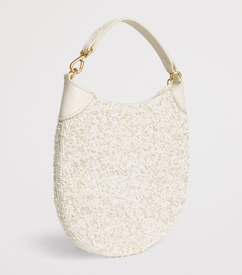 Polo Ralph Lauren embellished floral pouch bag small - British product