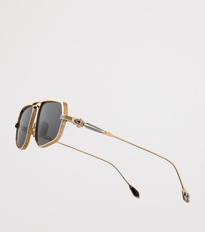 Jacques Marie Mage Kalispell aviator sunglasses metal, UK version