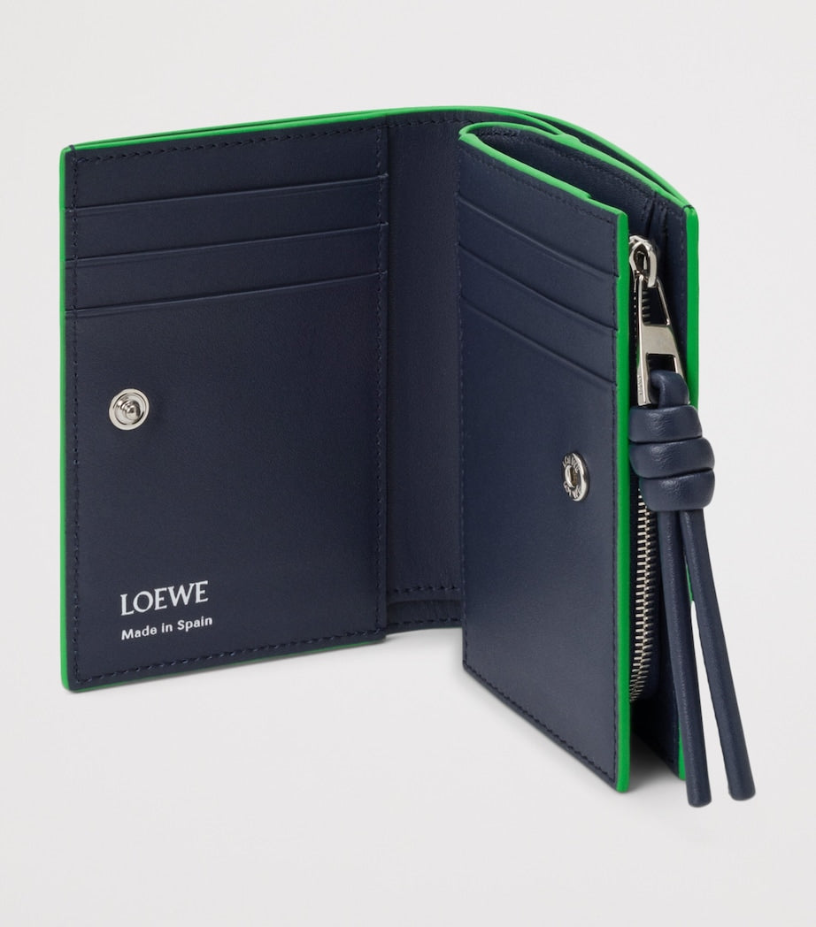 LOEWE leather knot wallet calfskin (British brand)