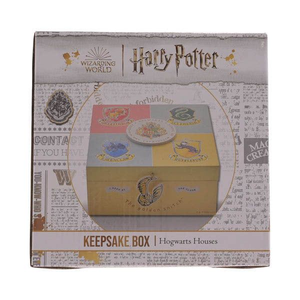 Harry Potter Charms Keepsake Box - House Crests GOODS Superdrug   