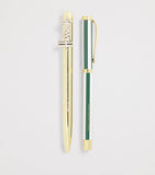 Harrods metal stripe ballpoint pen, UK version
