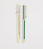 Harrods metal stripe ballpoint pen, UK version