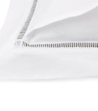 Yves Delorme Colisée Blanc pillowcase 50cm x 75cm (British brand)