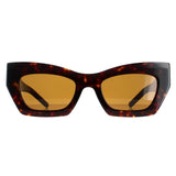 Hugo Boss cat eye women's sunglasses brown acetate (British brand)