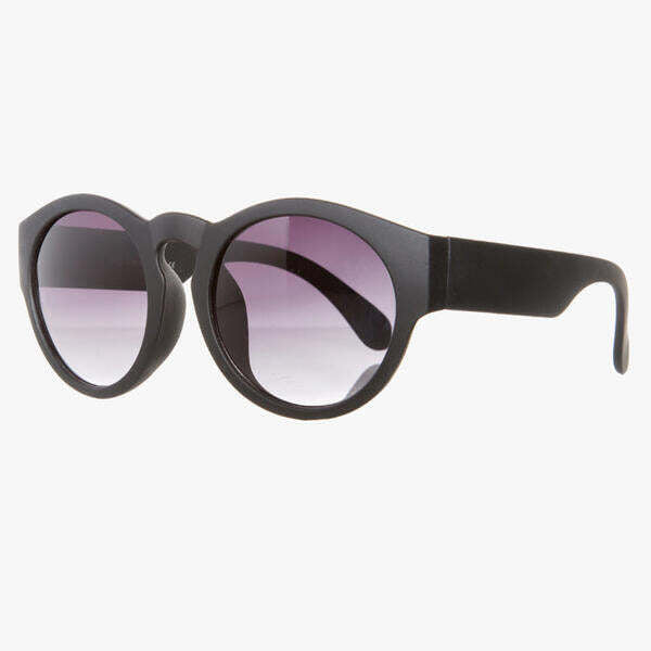 SVNX matte finish retro round sunglasses - British product