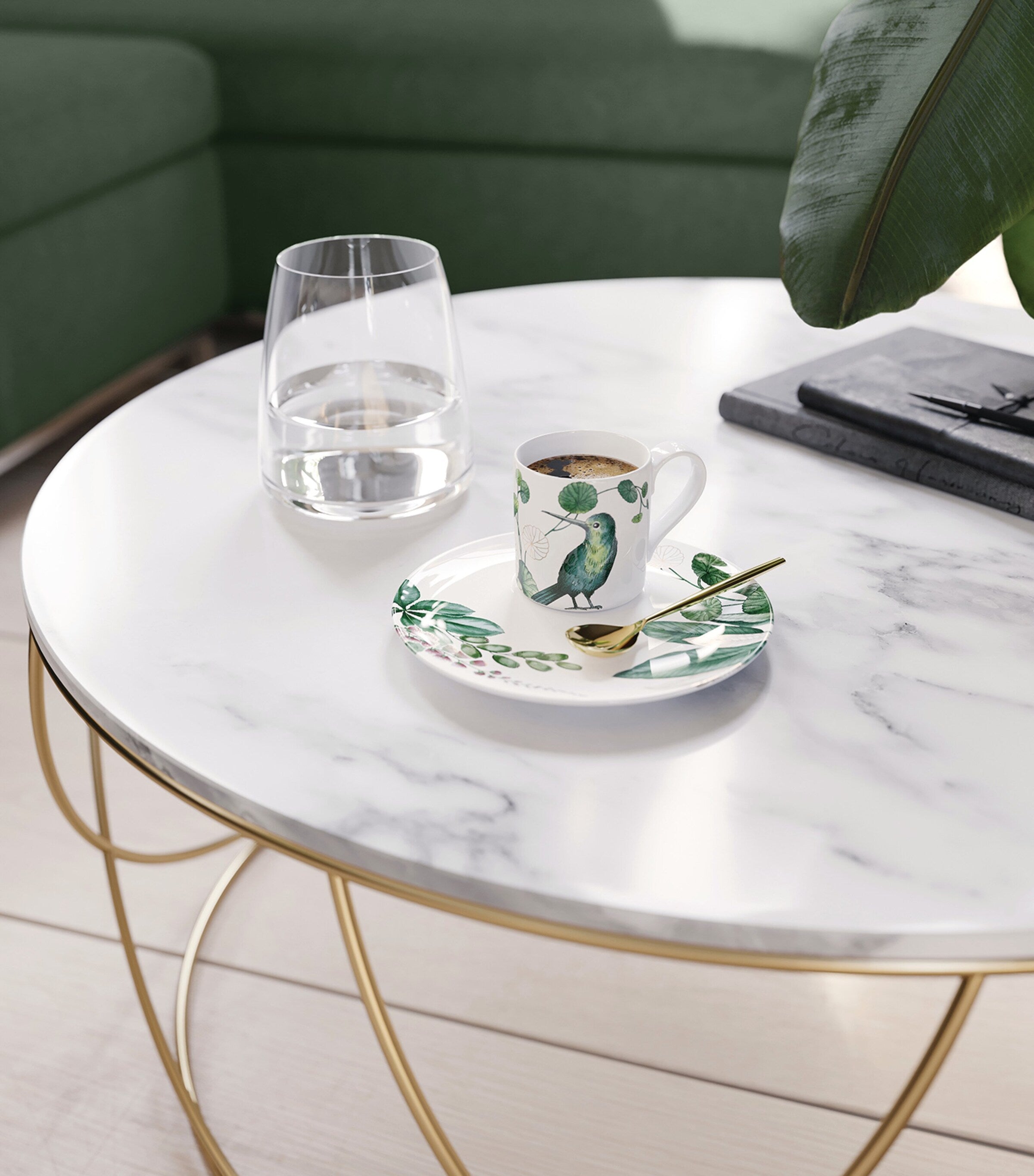 Villeroy & Boch Avarua espresso cup saucer 14cm (British brand)
