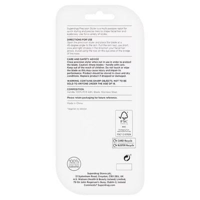 مجموعة العناية بالشعر Superdrug Mens Precision Styler × 6 Superdrug - اشترِ عبر الإنترنت من McGrocer