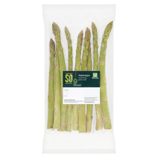 Sainsbury's Asparagus, So Organic 200g GOODS Sainsburys   