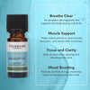 Tisserand organic eucalyptus pure essential oil 9ml (British brand)