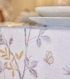 Alexandre Turpault linen botanical tablecloth 170cm by 250cm - British product