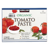 Kirkland Signature Organic Tomato Paste, 12 x 170g Cooking Sauce Costco UK