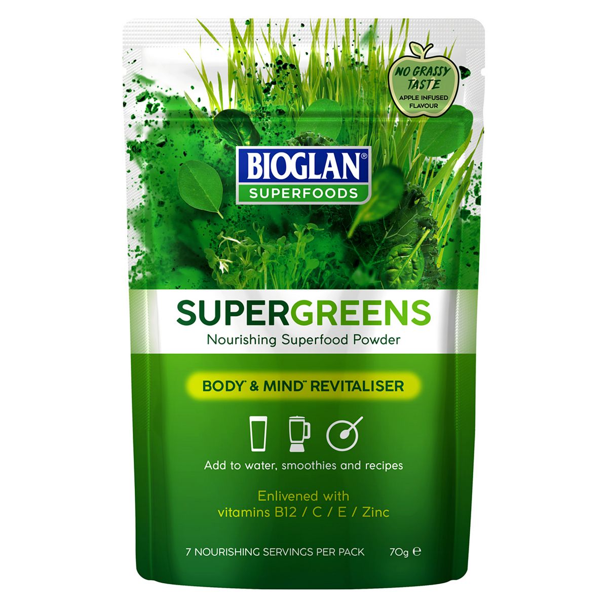 Bioglan Superfoods Supergreens - 70g GOODS Boots   