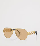Versace metal pilot sunglasses VE2289 (British brand)