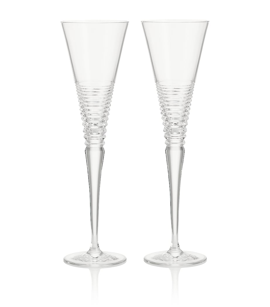 Waterford Circon champagne flutes 150ml (British brand)