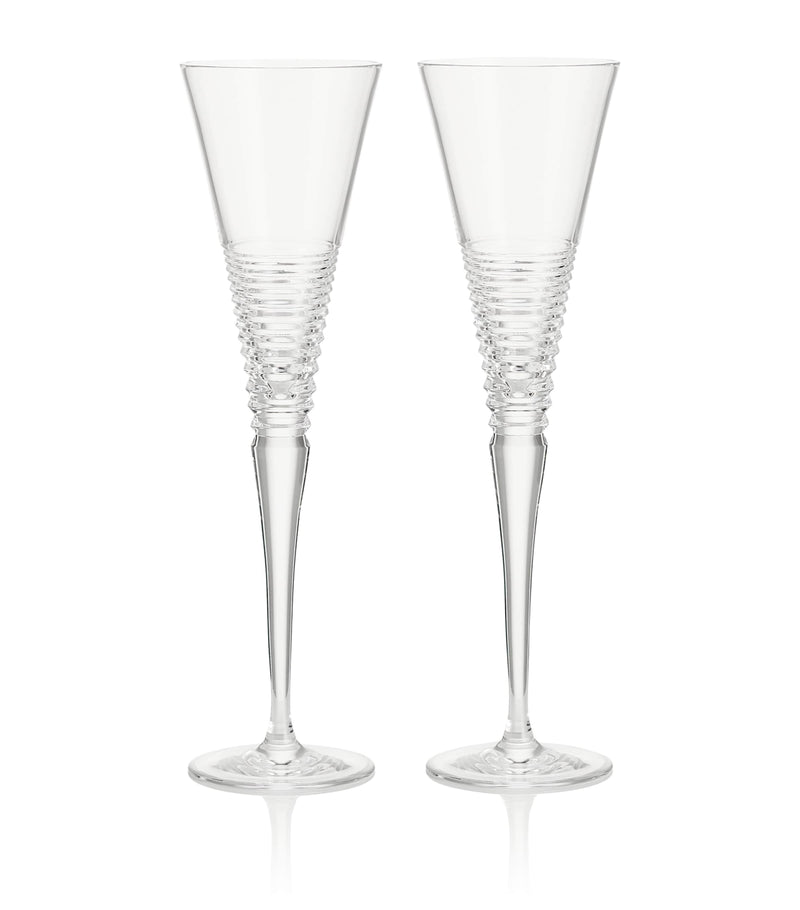 Set of 2 Circon Champagne Flutes (150ml)