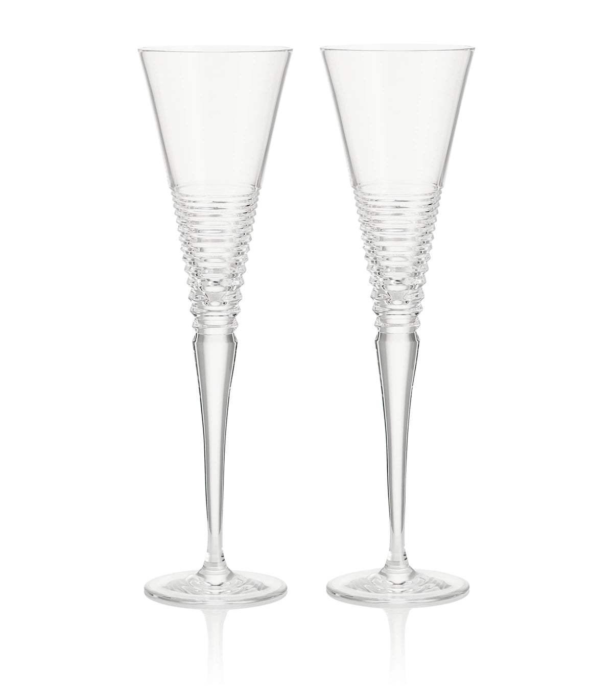 Set of 2 Circon Champagne Flutes (150ml)
