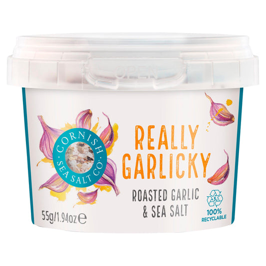 Cornish Sea Salt Co Garlic Sea Salt 55g GOODS Sainsburys   