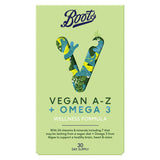 Boots Vegan A-Z + Omega 3 Wellness Formula 30 Tablets + 30 Capsules GOODS Boots   