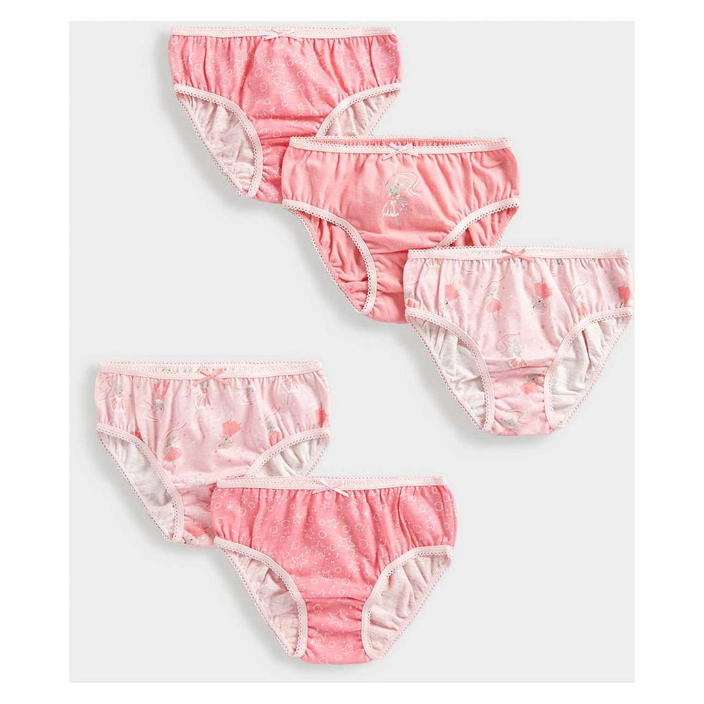 Mothercare Ballerina Briefs - 5 Pack